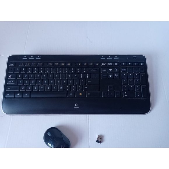 Logitech MK520 Advanced Wireless Keyboard & Mouse Combo K520 M187 Set - Picture 10 of 16